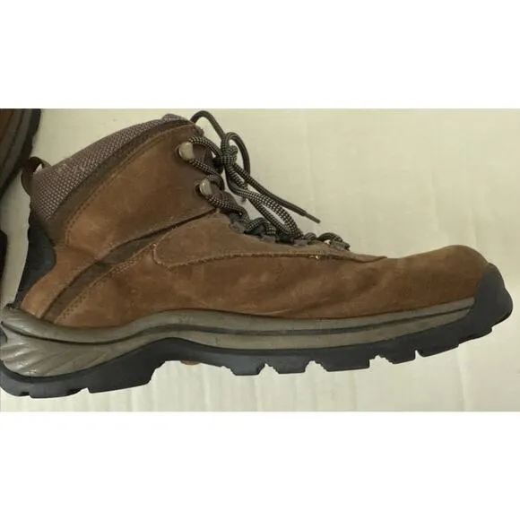 Timberland Boots Mens 11W Leather Hiking Waterproof Outdoor Trekking 12135