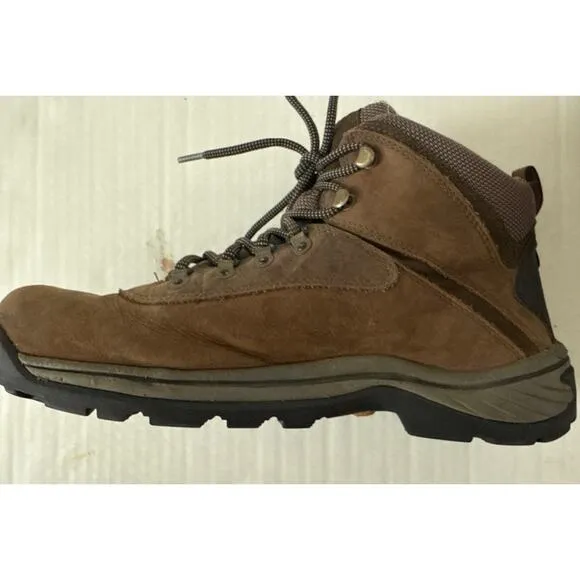 Timberland Boots Mens 11W Leather Hiking Waterproof Outdoor Trekking 12135