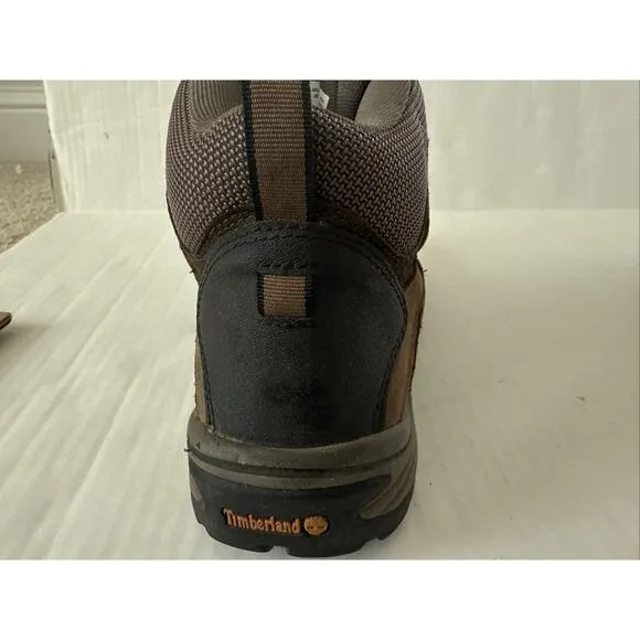 Timberland Boots Mens 11W Leather Hiking Waterproof Outdoor Trekking 12135