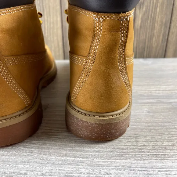 Timberland Boys  PREMIUM WATERPROOF BOOTS Wheat 12909 Size: 6
