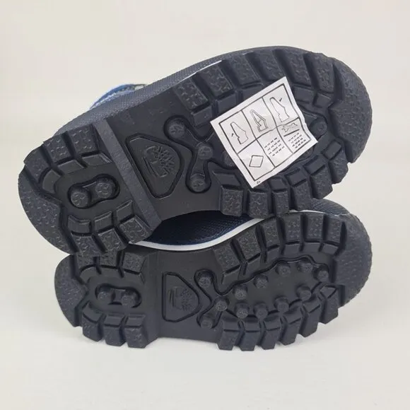 Timberland Euro Hiker 6 IN Waterproof TODDLER Navy Outdoor Boots