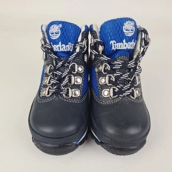 Timberland Euro Hiker 6 IN Waterproof TODDLER Navy Outdoor Boots