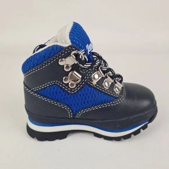 Timberland Euro Hiker 6 IN Waterproof TODDLER Navy Outdoor Boots