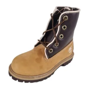 Timberland Letterman SPD TODDLER Boots Waterproof Wheat Leather SZ 10