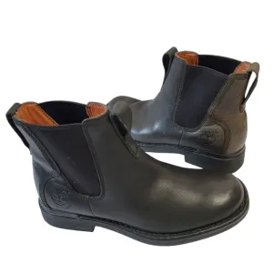 Timberland Mens Black Stormbucks Waterproof Chelsea Boots Sz 7M Leather Comfort