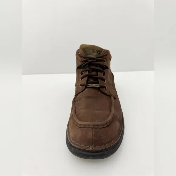 Timberland Men's Classic Trekker Gore-Tex Waterproof Brown Leather Boots…