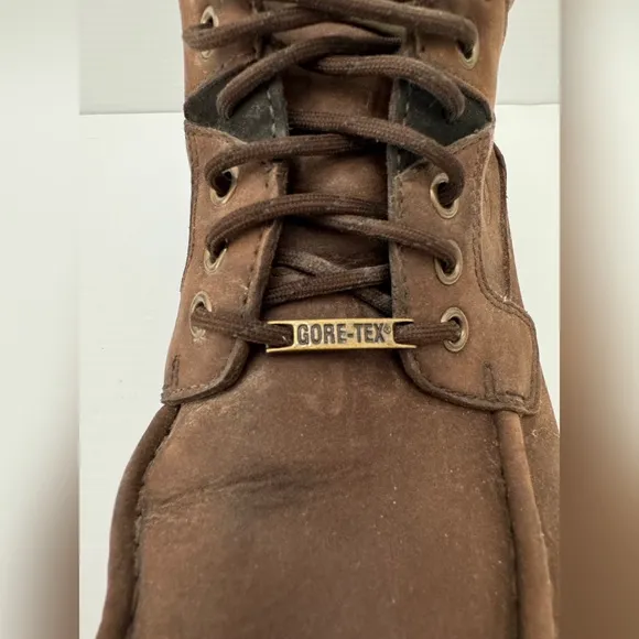 Timberland Men's Classic Trekker Gore-Tex Waterproof Brown Leather Boots…