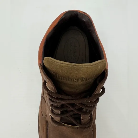 Timberland Men's Classic Trekker Gore-Tex Waterproof Brown Leather Boots…
