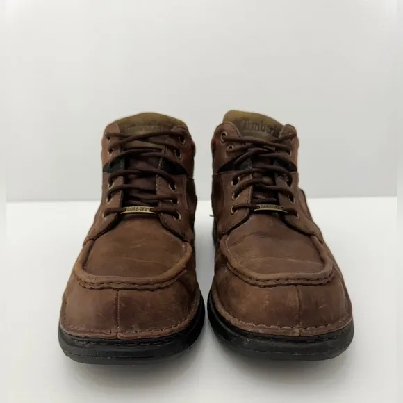 Timberland Men's Classic Trekker Gore-Tex Waterproof Brown Leather Boots…