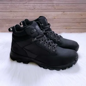 Timberland Men’s Keele Ridge Waterproof Mid Hiker Boots In Black