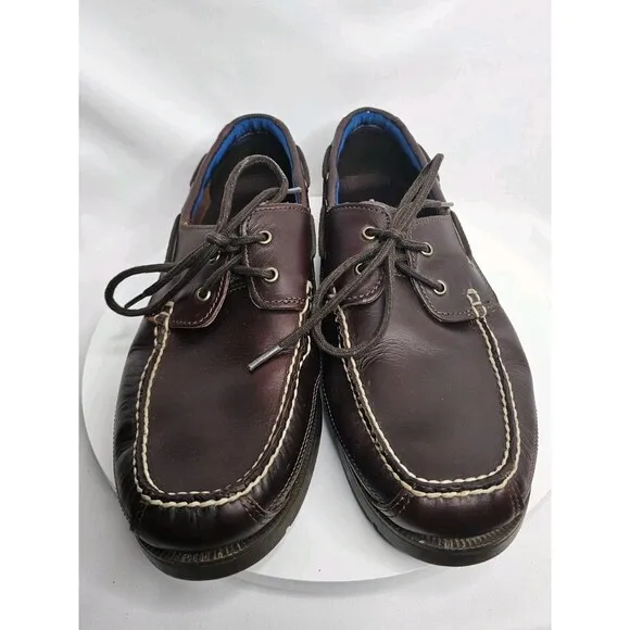 Timberland Men's Piper Cove A19ZR Brown Leather Loafers Men’s Size 12