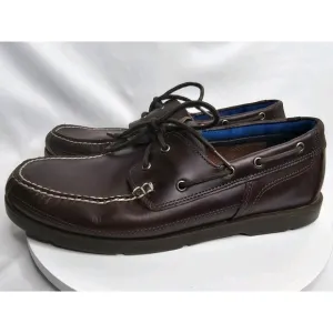 Timberland Men's Piper Cove A19ZR Brown Leather Loafers Men’s Size 12