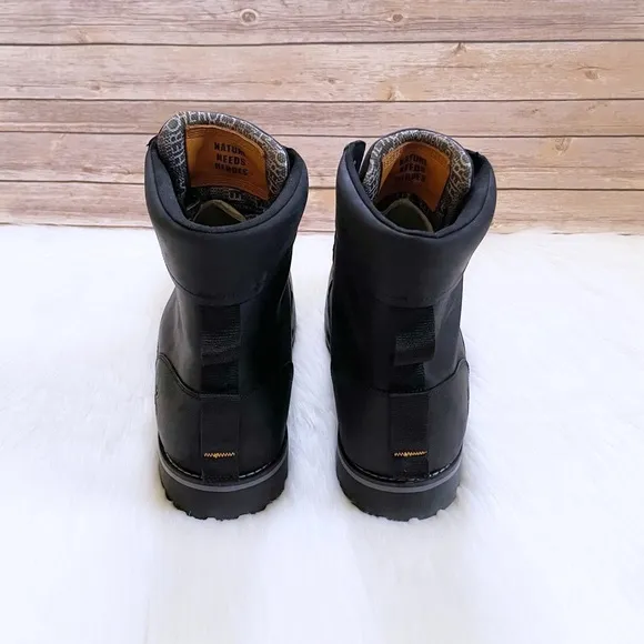 Timberland Men’s Rugged 6 Inch Waterproof Black Boots