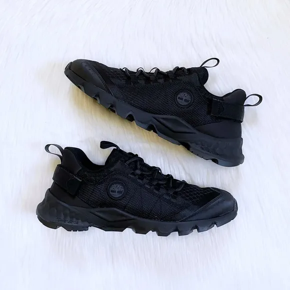 Timberland Men’s Solar Wave Low Black Mesh Sneakers