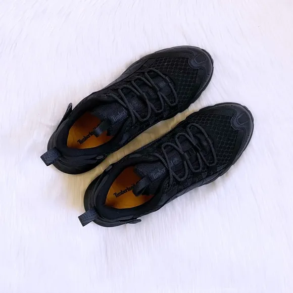 Timberland Men’s Solar Wave Low Black Mesh Sneakers