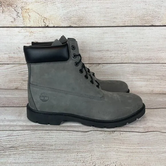Timberland Mens Sz 13 Premium 6&quot; Waterproof Boots Gray