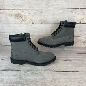 Timberland Mens Sz 13 Premium 6&quot; Waterproof Boots Gray