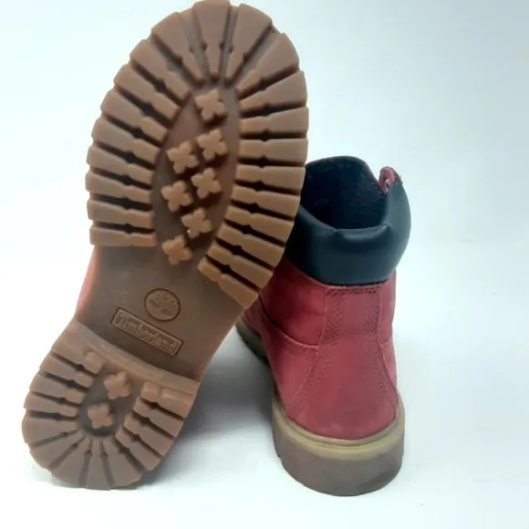 Timberland Red Waterproof Boots 5