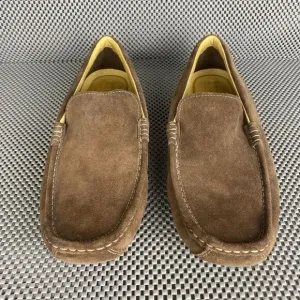 Timberland Slip On Loafers Shoes Mens Size 11.5 M Brown Leather Casual