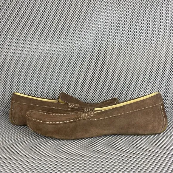 Timberland Slip On Loafers Shoes Mens Size 11.5 M Brown Leather Casual
