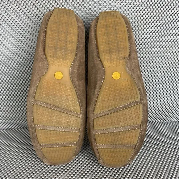 Timberland Slip On Loafers Shoes Mens Size 11.5 M Brown Leather Casual