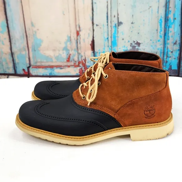 Timberland Stormbuck Waterproof Glazed TecTuff Leather Duck Boots
