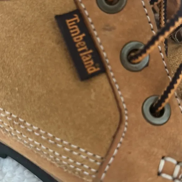 TIMBERLAND Tan LEATHER Lined BOOTS 39975M🥾Size 5.5 Men’s/38 Euro