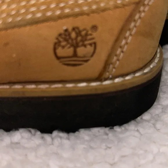 TIMBERLAND Tan LEATHER Lined BOOTS 39975M🥾Size 5.5 Men’s/38 Euro