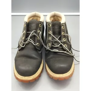 Timberland Waterproof Leather Ankle Boots Casual Workwear Size 6.5M GENTLY WORN