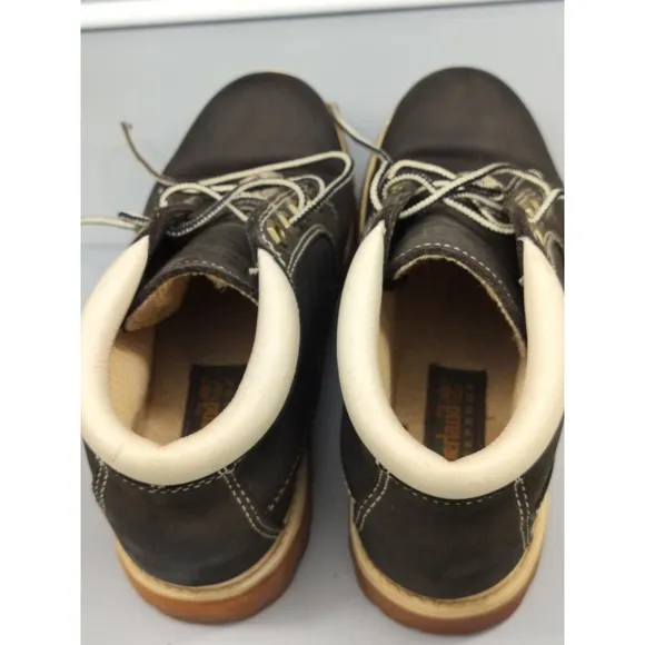 Timberland Waterproof Leather Ankle Boots Casual Workwear Size 6.5M GENTLY WORN