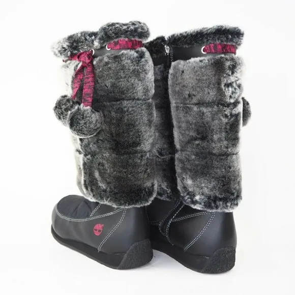 TIMBERLAND Winterberry Tall Fur Boot 59994 Boots Black