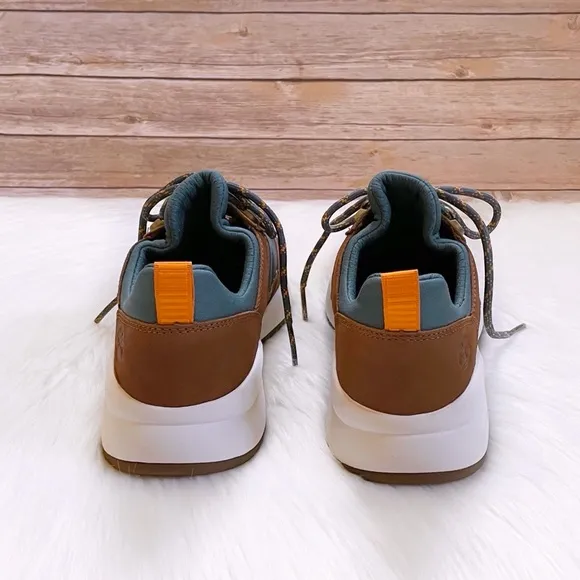 Timberland Women’s Boroughs Project Low Hiker Sneakers In Rust Nubuck