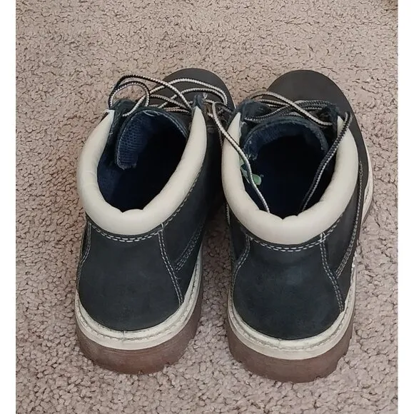 Timberland Women's Nellie Chukka Boot Navy Blue Waterproof Size 7