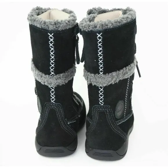 Timberland Zesta Suede Boots, Size 9, Black