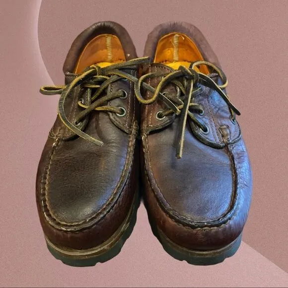 Timberland Brown Leather Men's Loafers 7
