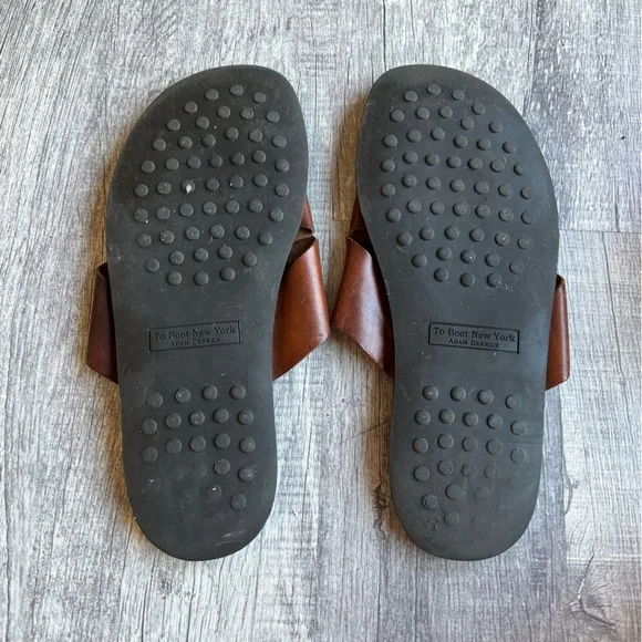 To Boot New York Adam Derrick Men's Ocean Beach Sandals  Size 11 Slides
