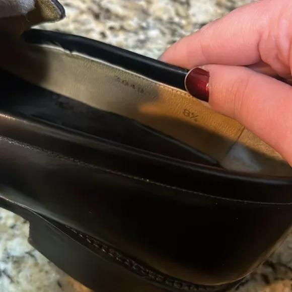 To Boot New York black leather loafers
