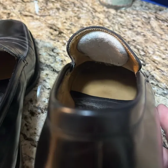 To Boot New York black leather loafers