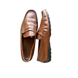 Tod's Driving Loafers Brown Leather Men