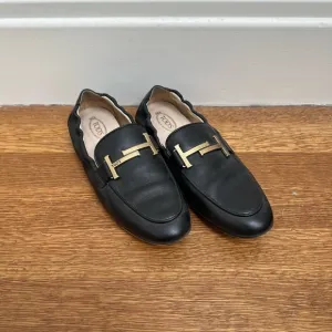 Tod’s Leather Double T Loafers