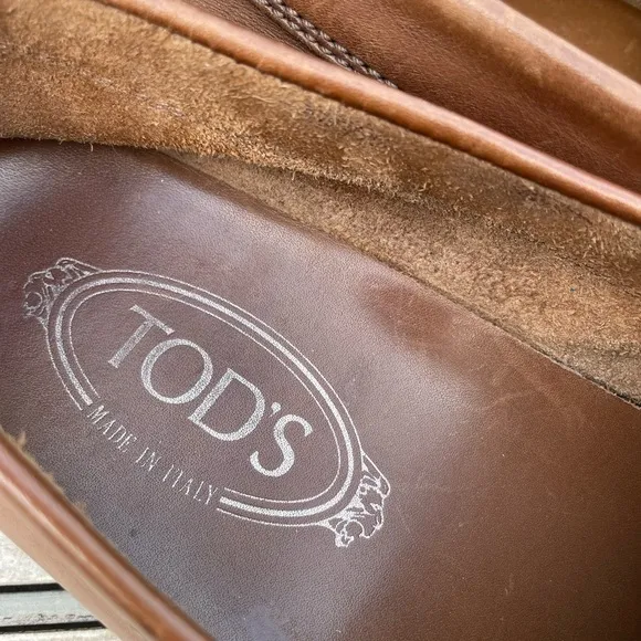 TOD'S leather loafers