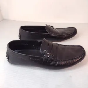 TODS men's black loafers size (9)