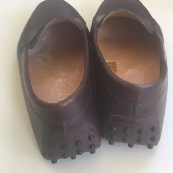 Tod's Men's Leather Loafers, Size 7
