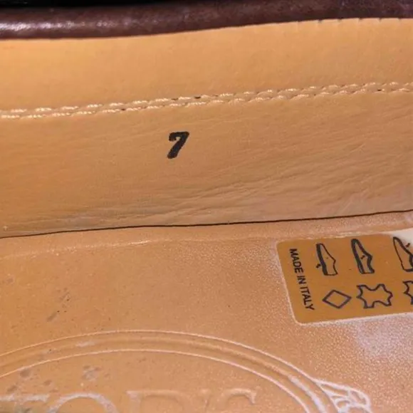 Tod's Men's Leather Loafers, Size 7