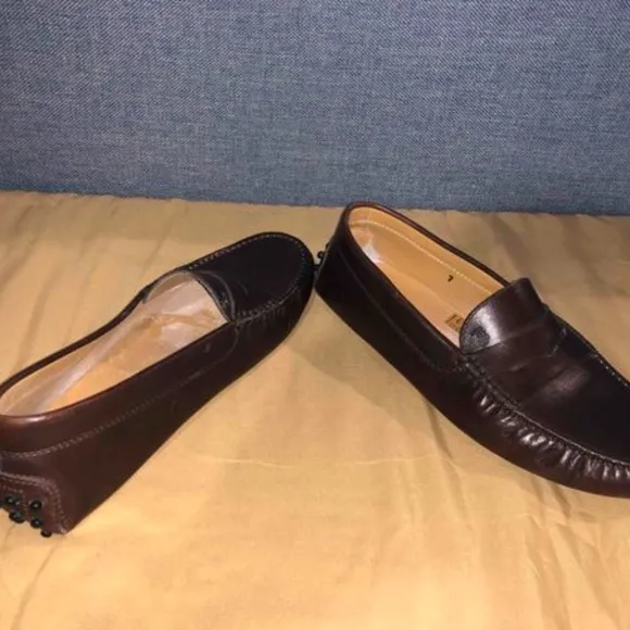 Tod's Men's Leather Loafers, Size 7