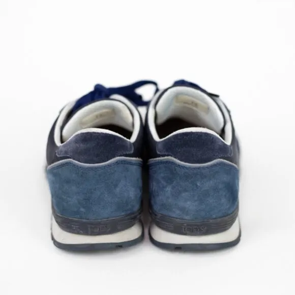 Tod’s Men’s Navy Blue Sneakers Men's Size 7.5  US 9  Suede &amp; Mesh