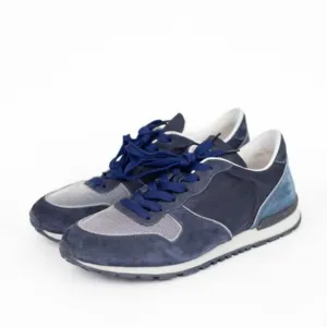 Tod’s Men’s Navy Blue Sneakers Men's Size 7.5  US 9  Suede &amp; Mesh