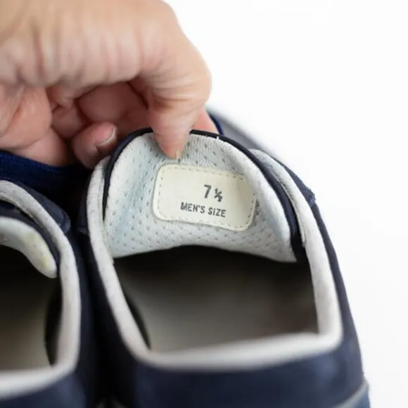 Tod’s Men’s Navy Blue Sneakers Men's Size 7.5  US 9  Suede &amp; Mesh