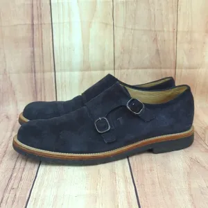Tod’s Men's Navy Blue Suede Leather Double Monk Strap Loafers UK 7, US 8…