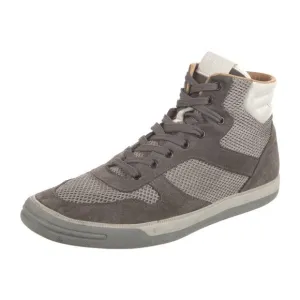 TODS Suede, Leather and Mesh High-Top Sneakers Men’s Size 11